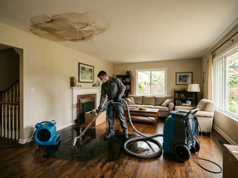 attic-pipe-burst-ceiling-drip-008 — frequently asked questions, Water Damage Restoration & Carpet Care in Laureldale, PA